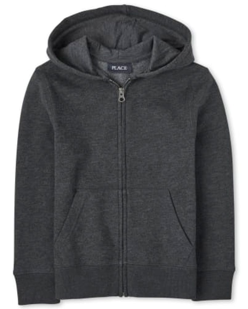 Kids Fleece Zip Up Hoodie