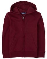 Boys Fleece Zip Up Hoodie