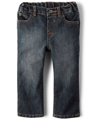 Baby And Toddler Boys Basic Stretch Straight Jeans