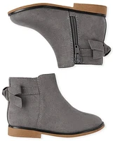 Bottines à nœud pour petites filles