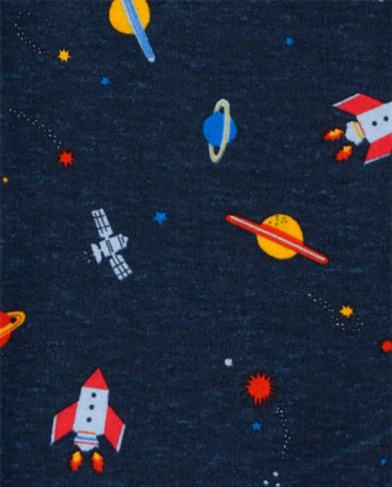 Baby Boys Space Pants 2-Pack