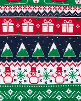 Unisex Baby And Toddler Glow Christmas Fairisle Snug Fit Cotton Pajamas