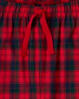 Unisex Adult Plaid Flannel Pajama Pants