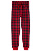 Unisex Adult Plaid Flannel Pajama Pants