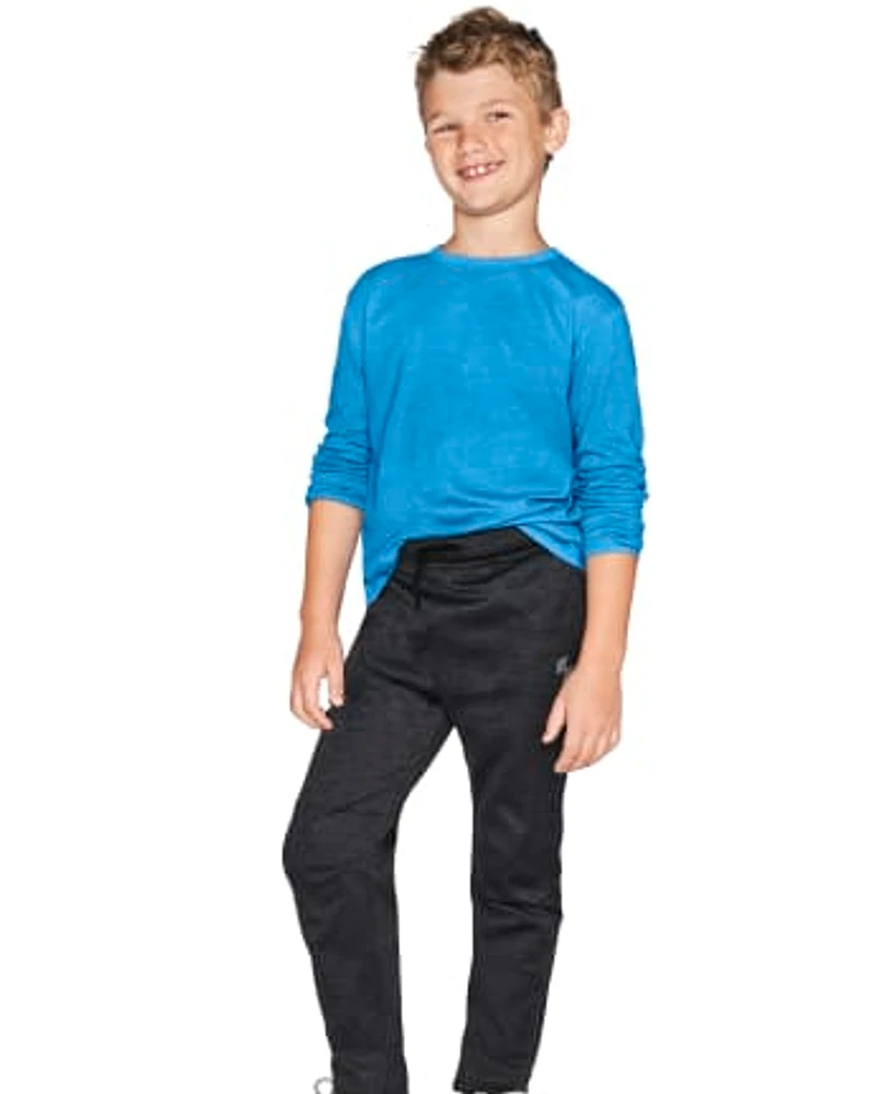 Pantalon en polaire évacuant l'humidité pour garçon