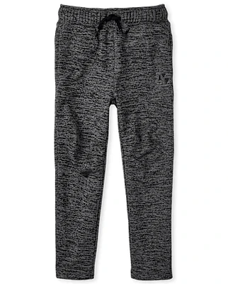 Boys Moisture Wicking Fleece Pants