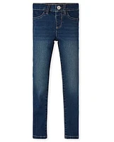 Jeggings en denim tricoté pour fille