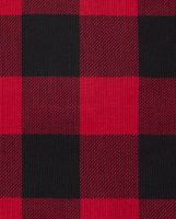 Boys Buffalo Plaid Thermal Henley Top