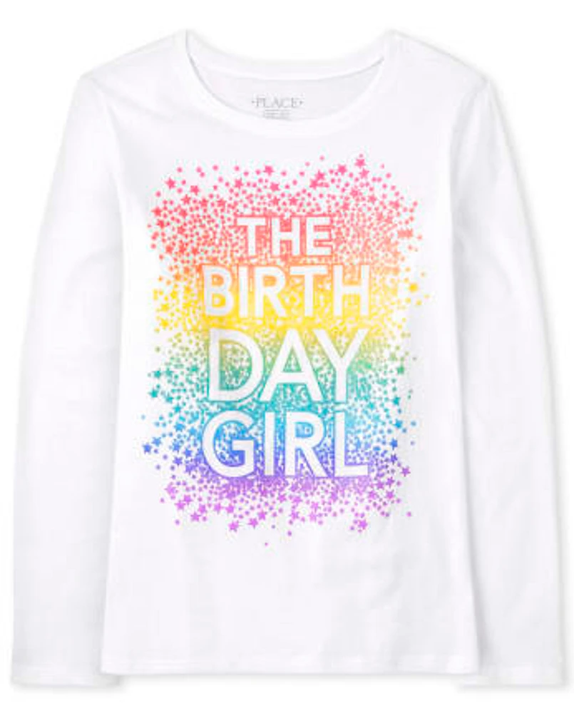 Girls Birthday Graphic Tee