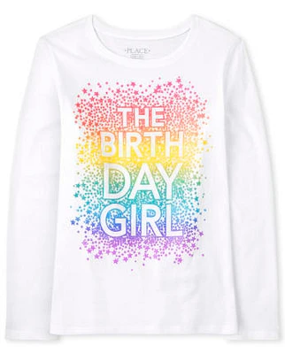 Girls Birthday Graphic Tee