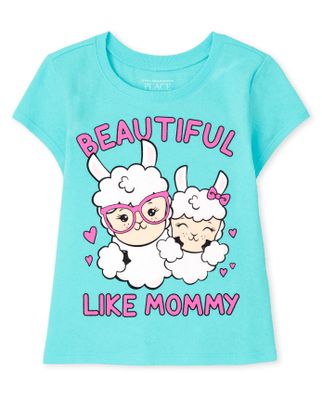 Baby and Toddler Girls Mommy Graphic Tee