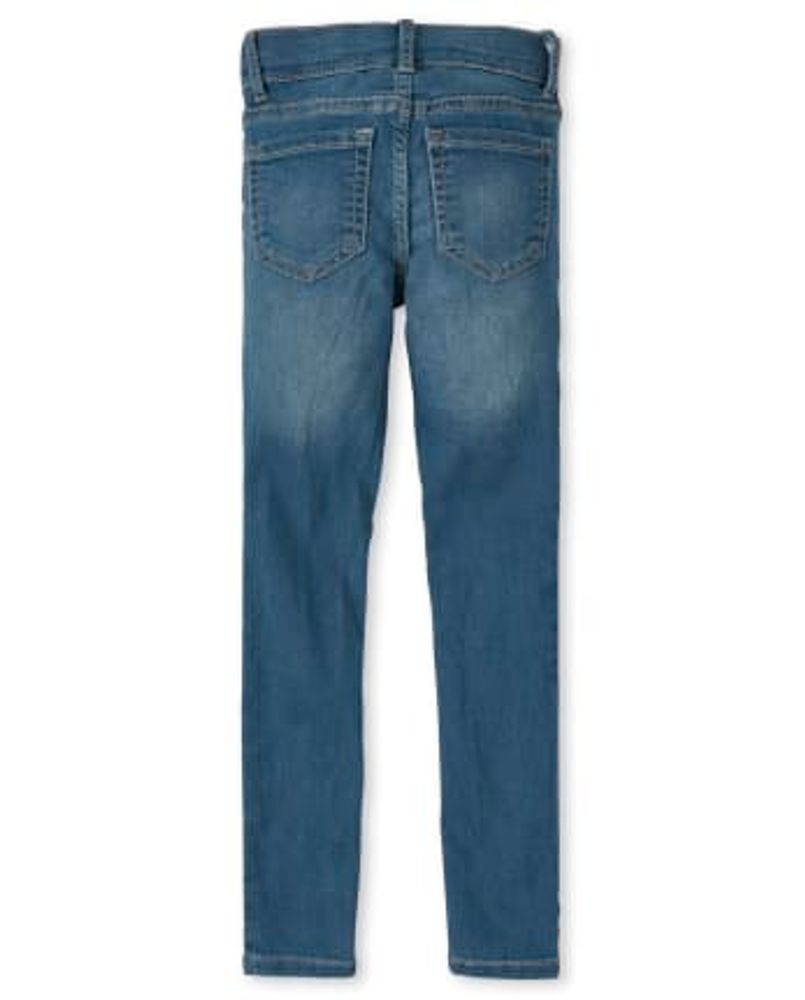 Girls Knit Denim Jeggings 3-Pack