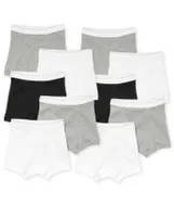 Boys Boxer Brief Underwear 10-Pack