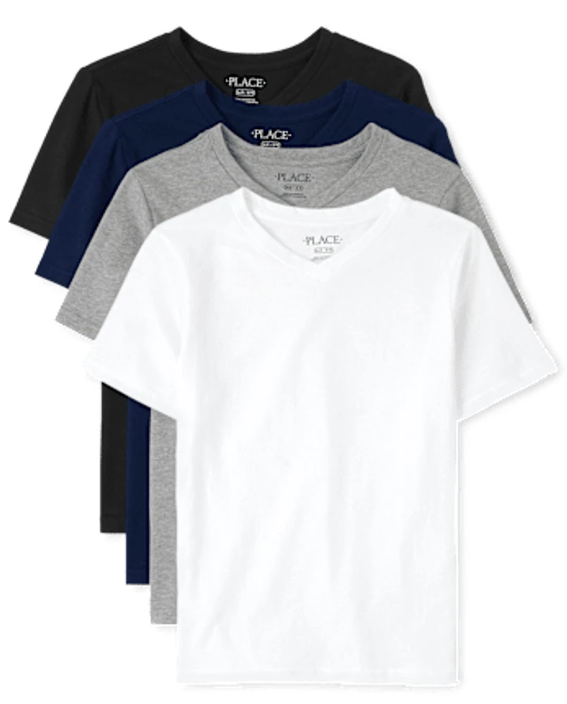 Boys Tee Shirt 4-Pack