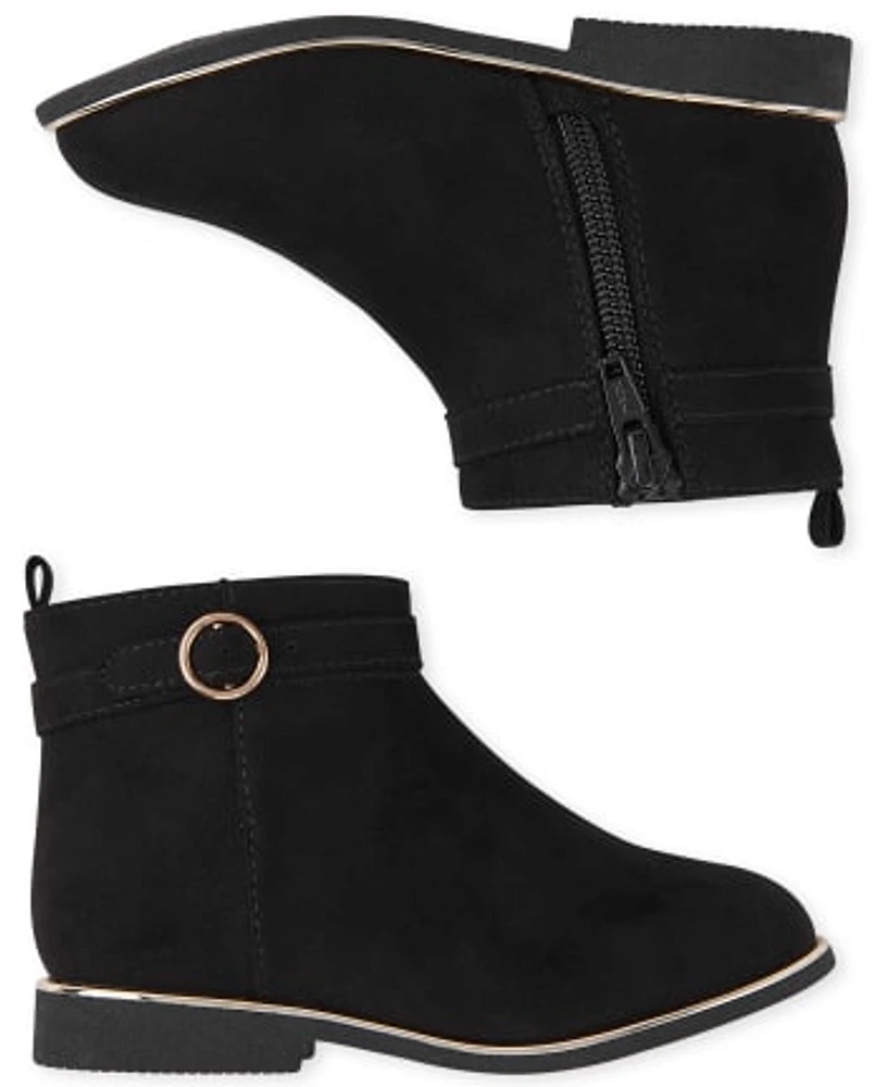 Bottines à boucle pour petites filles