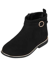 Bottines à boucle pour petites filles