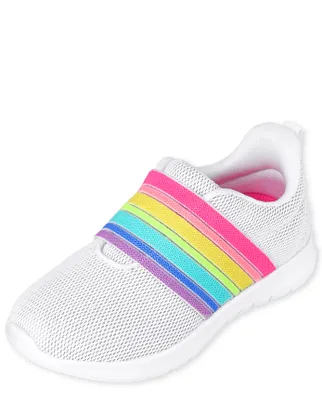 Toddler Girls Rainbow Sneakers