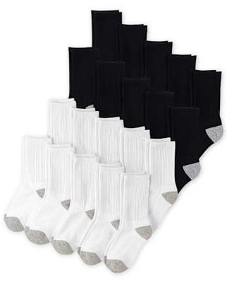 Boys Crew Socks 20-Pack