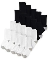 Boys Crew Socks 20-Pack