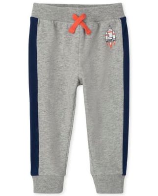 Baby And Toddler Boys Graphic Fleece Jogger Pants