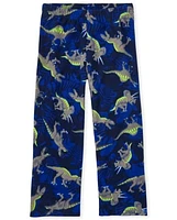 Pantalon de pyjama en polaire Dino pour garçon