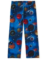 Pantalon de pyjama en polaire Space pour garçon