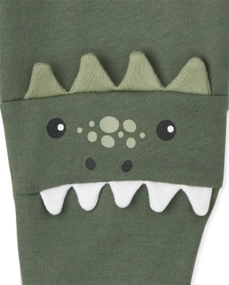 Baby Boys Dino Pants 2-Pack