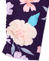 Baby Girls Floral Leggings 3-Pack