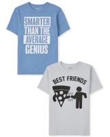 Boys Humor Graphic Tee 2-Pack