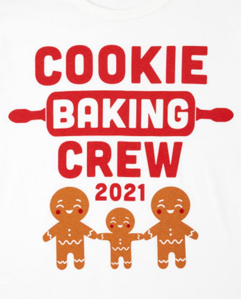 Adult Matching Family Baking Crew Graphic Tee