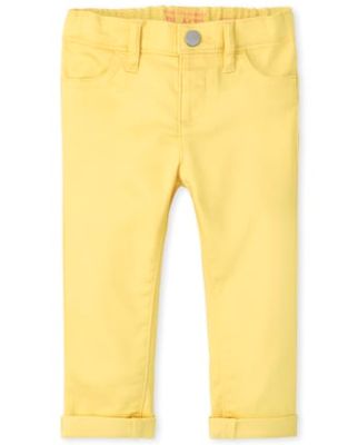 Baby And Toddler Girls Stretch Knit Denim Jeggings