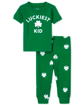 Unisex Baby And Toddler St. Patrick's Day Snug Fit Cotton Pajamas