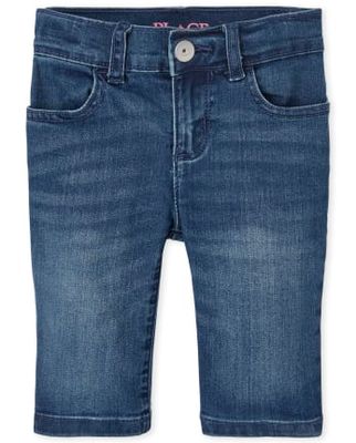 Girls Denim Skimmer Shorts