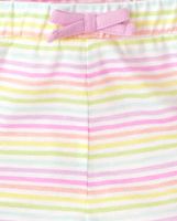 Baby Girls Ruffle Shorts 4-Pack