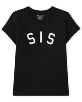 Girls Matching Family Sis Graphic Tee