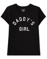 Girls Matching Family Daddy's Girl Graphic Tee