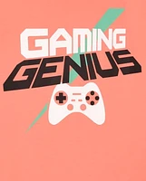 Boys Gaming Genius Graphic Tee