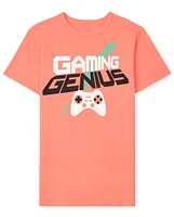 Boys Gaming Genius Graphic Tee