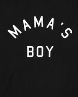 Baby And Toddler Boys Matching Family Mama's Boy Graphic Tee