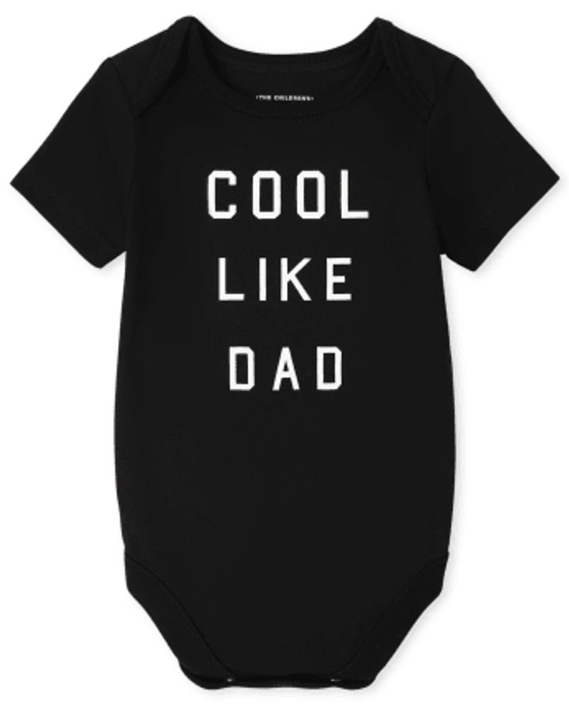 Unisex Baby Matching Family Cool Like Dad Graphic Bodysuit