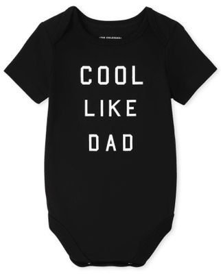 Unisex Baby Matching Family Cool Like Dad Graphic Bodysuit
