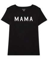 Womens Matching Family Mama Graphic Tee