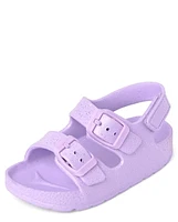 Toddler Girls Buckle Sandals