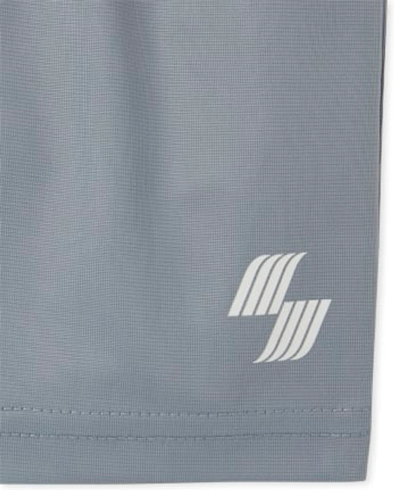 Toddler Boys Basketball Shorts 3-Pack