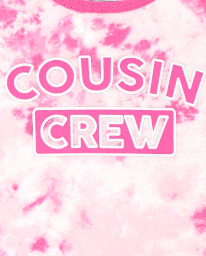 Girls Cousin Crew Snug Fit Cotton Pajamas - pink blast