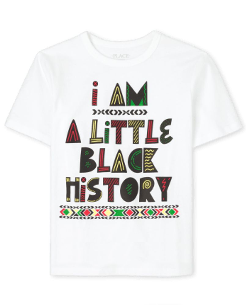 Unisex Kids Matching Family Black History Graphic Tee