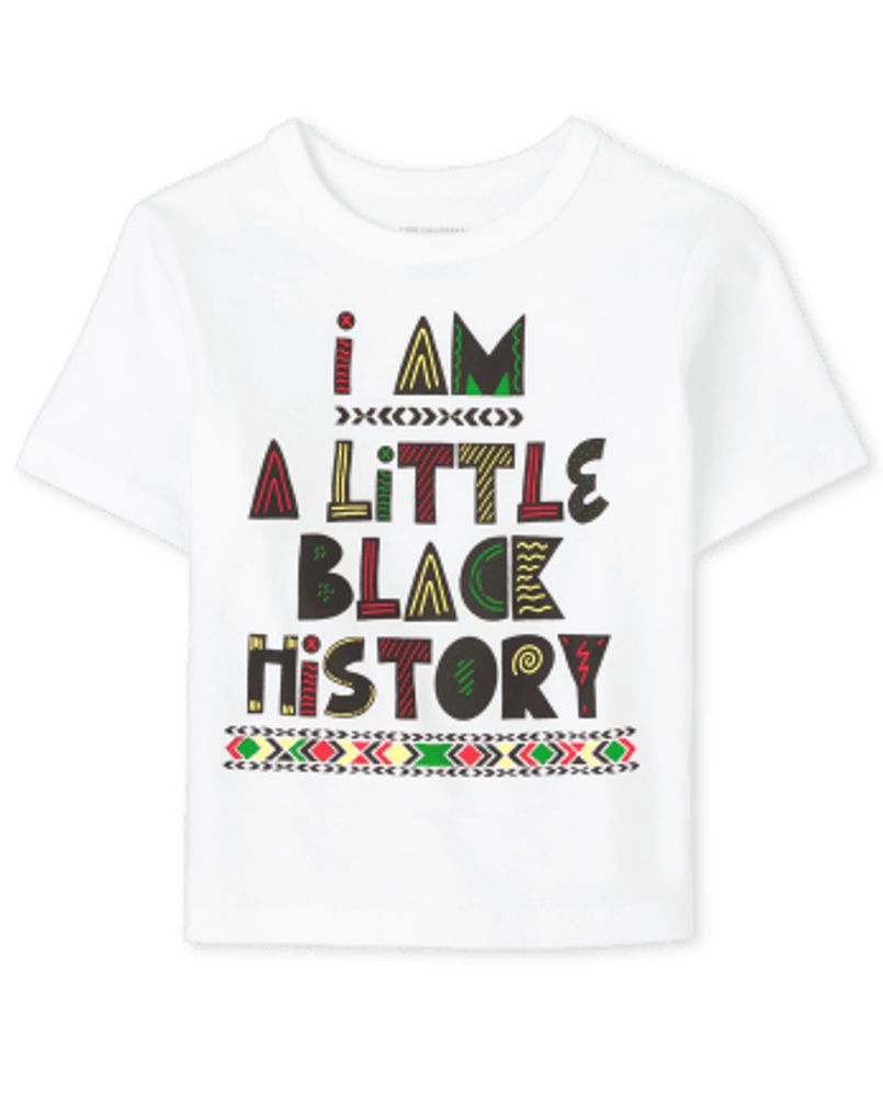 Baby And Toddler Matching Family Black History Graphic Tee