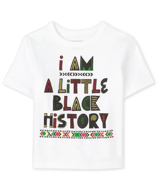 Unisex Baby And Toddler Matching Family Black History Graphic Tee