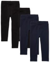 Toddler Girls Leggings 4-Pack