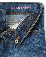 Lot de jeans super skinny pour filles